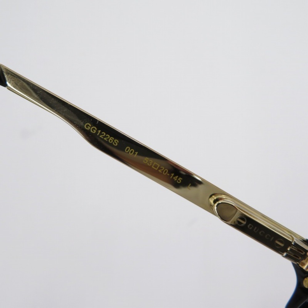 Gucci Rectangular Sunglasses Brown Black - image 8